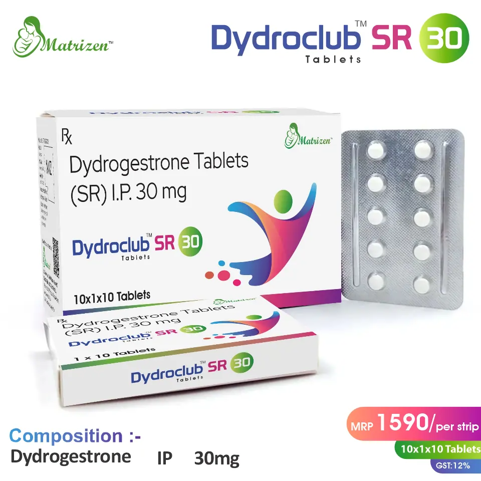 Dydrogesterone 30mg SR Tablet | Best Price for PCD Pharma Franchise in Women